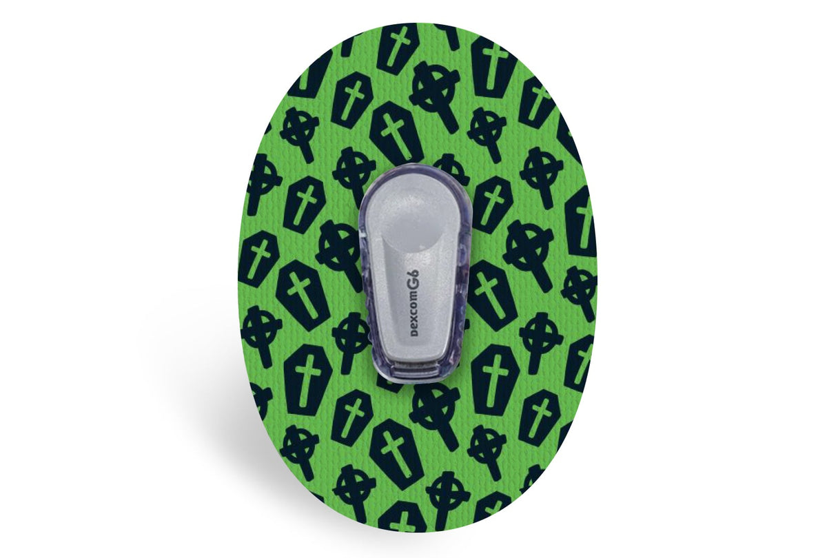 Graveyard Patch - Dexcom G6 / One for Single diabetes CGMs and insulin pumps