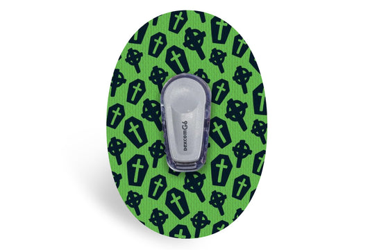Graveyard Patch - Dexcom G6 / One for Single diabetes CGMs and insulin pumps