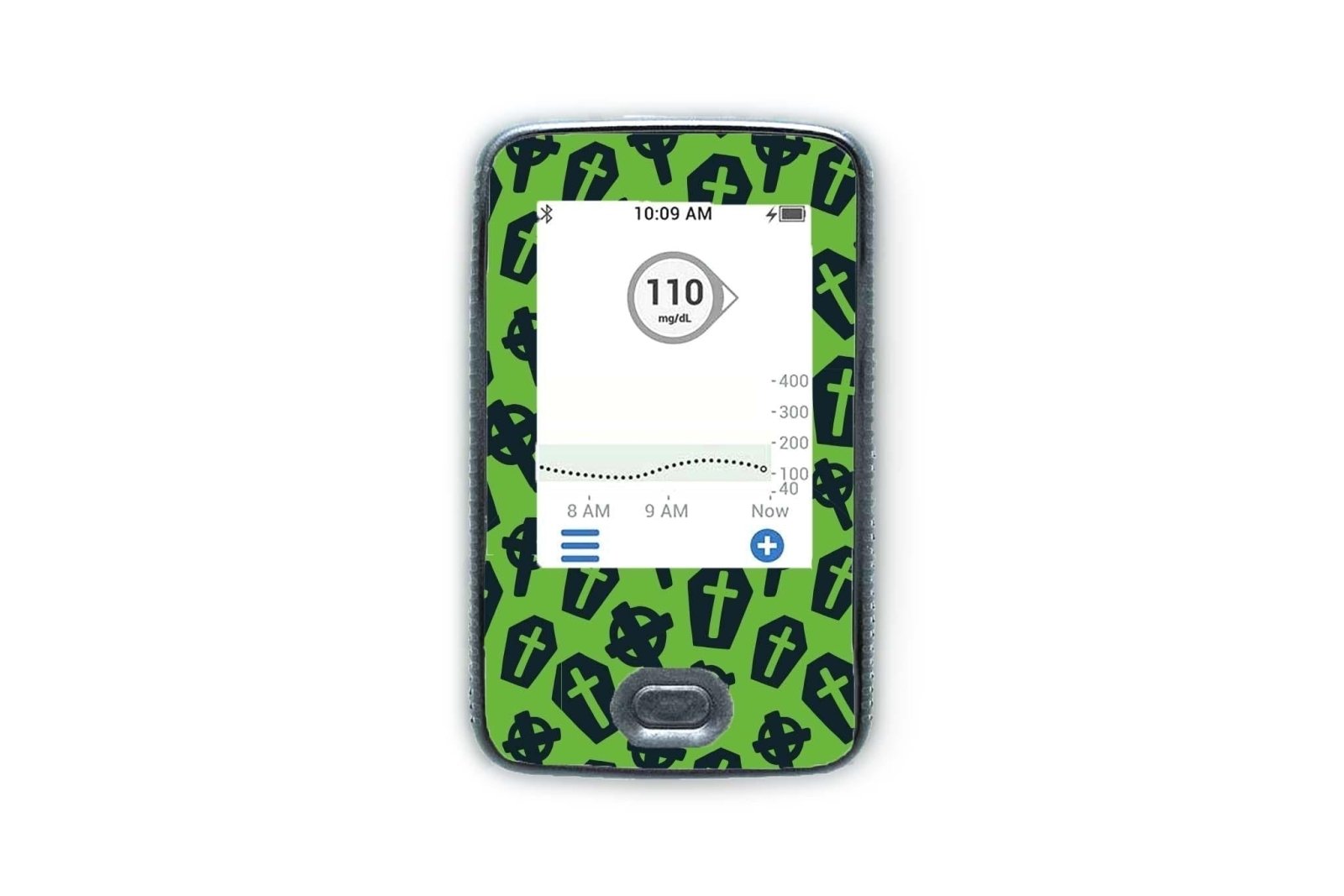 Graveyard Sticker - Dexcom G6 / One Receiver for diabetes CGMs and insulin pumps