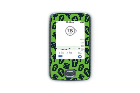 Graveyard Sticker - Dexcom G6 Receiver for diabetes CGMs and insulin pumps