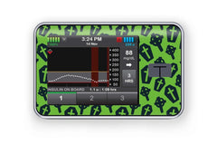 Graveyard Sticker - T-Slim for diabetes CGMs and insulin pumps