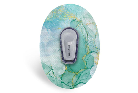 Green Marble Patch - Dexcom G6 / One for Dexcom G6 / One diabetes supplies and insulin pumps