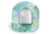 Green Marble Patch for Omnipod diabetes supplies and insulin pumps