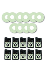 Green Pastel Patches Matching Set for Freestyle Libre diabetes CGMs and insulin pumps