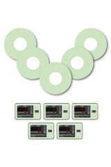 Green Pastel Patches Matching Set for Freestyle Libre diabetes CGMs and insulin pumps