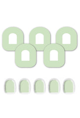 Green Pastel Patches Matching Set for Omnipod diabetes CGMs and insulin pumps