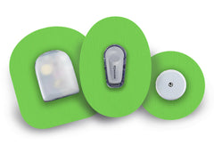 Green Patch for Freestyle Libre 2 diabetes CGMs and insulin pumps