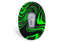  Green Swirl Patch - Dexcom G6 for Dexcom G6 diabetes supplies and insulin pumps