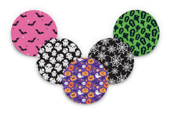 Halloween Patch Pack for Overpatch - 5 Pack diabetes CGMs and insulin pumps