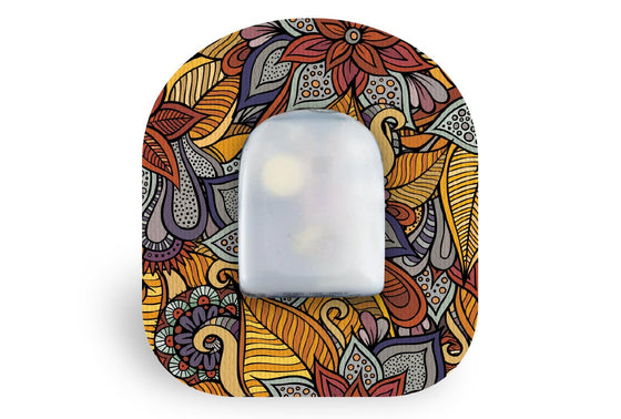 Harvest Delight Patch - Omnipod for Single diabetes supplies and insulin pumps