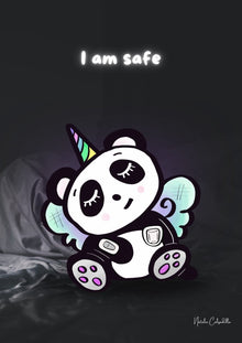  I Am Safe Poster for A4 diabetes supplies and insulin pumps