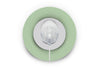 Infusion Site Patches for Pastel Green diabetes CGMs and insulin pumps