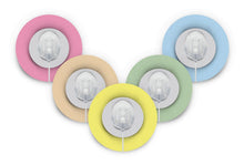  Infusion Site Patches for Pastel Blue diabetes CGMs and insulin pumps