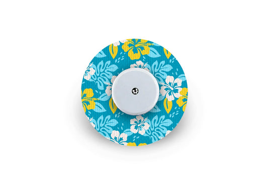 Island Flowers Patch - Freestyle Libre for Single diabetes supplies and insulin pumps