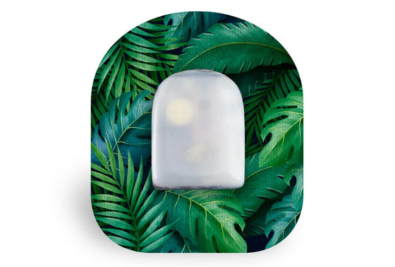 Jungle Vibe Patch for Omnipod diabetes CGMs and insulin pumps