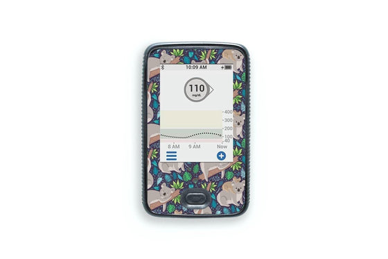 Koala Sticker - Dexcom G6 Receiver for diabetes CGMs and insulin pumps