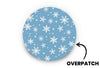 Let it Snow Patch for Freestyle Libre 3 diabetes CGMs and insulin pumps