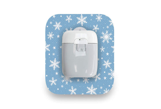 Let it Snow Patch for Medtrum Pump diabetes CGMs and insulin pumps