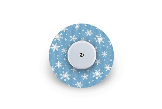Let it Snow Patch - Freestyle Libre for Single diabetes CGMs and insulin pumps