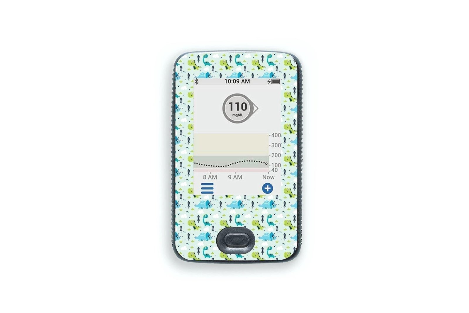 Light Dinosaurs Sticker - Dexcom G6 / One Receiver for diabetes CGMs and insulin pumps
