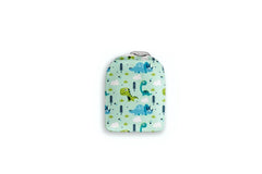 Light Dinosaurs Sticker - Omnipod 4 & 5 Pump for diabetes CGMs and insulin pumps