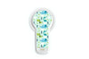 Light Dinosaurs Sticker for MiaoMiao2 diabetes CGMs and insulin pumps