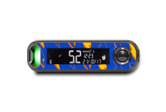 Lightning Sticker - Contour Next One for diabetes supplies and insulin pumps