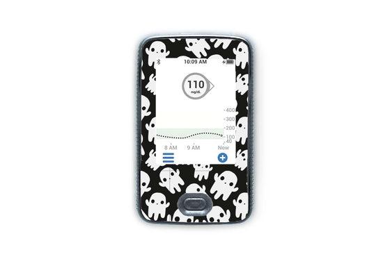 Little Ghosts Sticker - Dexcom Receiver for diabetes CGMs and insulin pumps