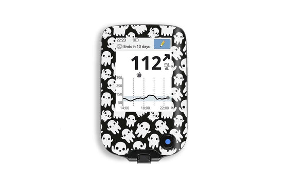 Little Ghosts Sticker for Omnipod Pump diabetes CGMs and insulin pumps