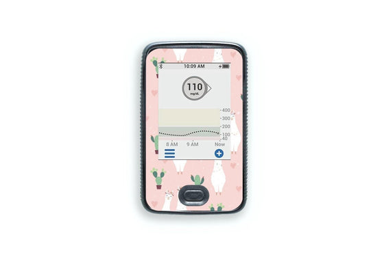 Llama Sticker - Dexcom G6 Receiver for diabetes CGMs and insulin pumps