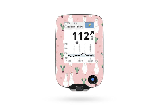 Llama Sticker - Libre Reader for diabetes CGMs and insulin pumps