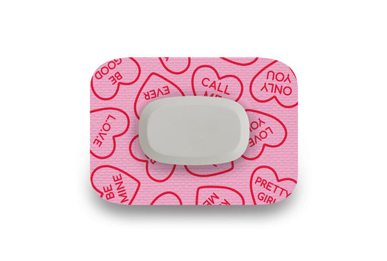 Love Heart Patch for GlucoRX Aidex diabetes supplies and insulin pumps