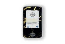  Luxury Black Marble Sticker - Dexcom Receiver for diabetes supplies and insulin pumps