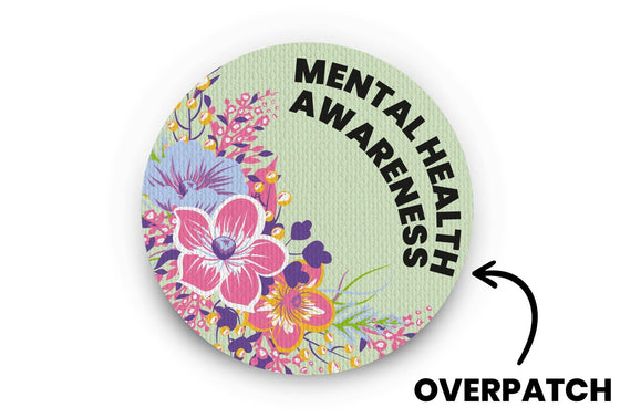 Mental Health Awareness Patch for Freestyle Libre 3 diabetes CGMs and insulin pumps
