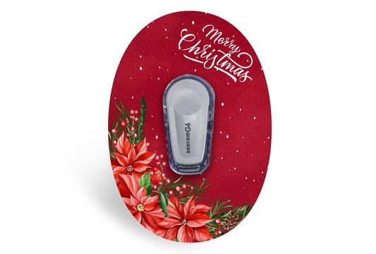 Merry Christmas Patch - Dexcom G6 / One for Single diabetes CGMs and insulin pumps