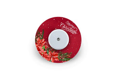 Merry Christmas Patch for Freestyle Libre 2 diabetes CGMs and insulin pumps