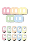 Mixed Pastel Patches Matching Set for Omnipod diabetes CGMs and insulin pumps