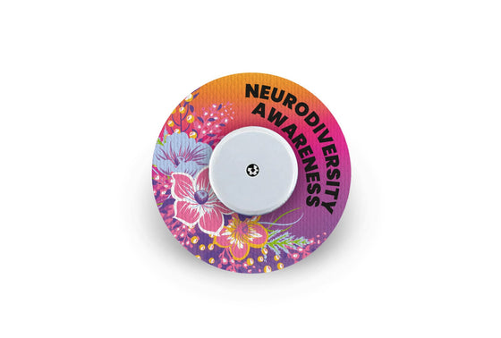 Neurodiversity Awareness Patch for Freestyle Libre 2 diabetes CGMs and insulin pumps