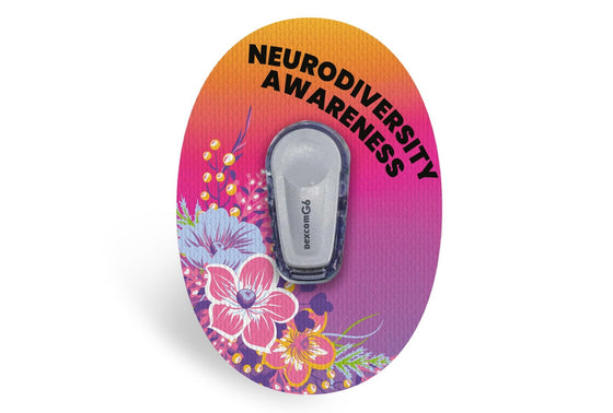 Neurodiversity Awareness Patch for Dexcom G6 diabetes CGMs and insulin pumps