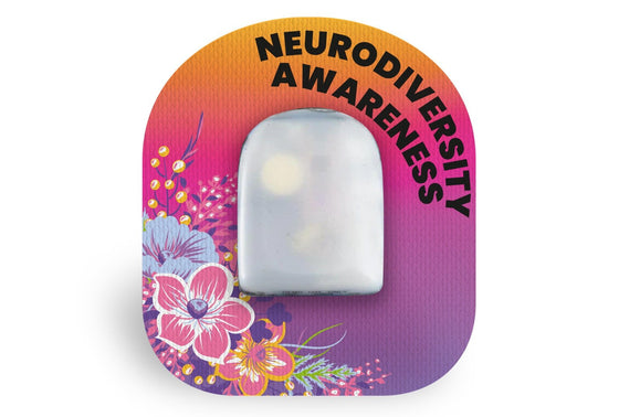 Neurodiversity Awareness Patch - Omnipod for Omnipod diabetes CGMs and insulin pumps