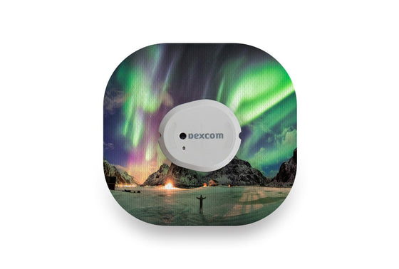 Northern Lights Patch for Dexcom G7 diabetes CGMs and insulin pumps