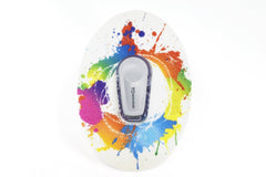 Paint Splash Patch - Dexcom G6 / One for Single diabetes CGMs and insulin pumps
