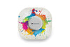 Paint Splash Patch for Dexcom G7 diabetes CGMs and insulin pumps