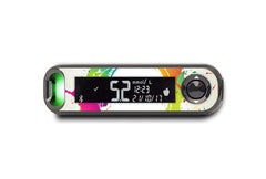 Paint Splash Sticker - Contour Next One for diabetes supplies and insulin pumps