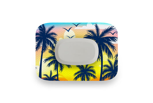 Palm Tree Patch - GlucoRX Aidex for Single diabetes supplies and insulin pumps