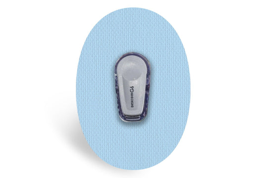 Pastel Blue Patch for Dexcom G6 / One diabetes CGMs and insulin pumps