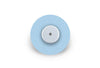 Pastel Blue Patch for Freestyle Libre 2 diabetes CGMs and insulin pumps