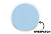 Pastel Blue Patch for Generic Overpatch diabetes CGMs and insulin pumps