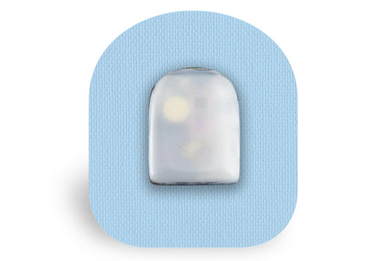 Pastel Blue Patch - Omnipod for Single diabetes CGMs and insulin pumps