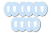 Pastel Blue Patch Pack for Dexcom G6 diabetes CGMs and insulin pumps